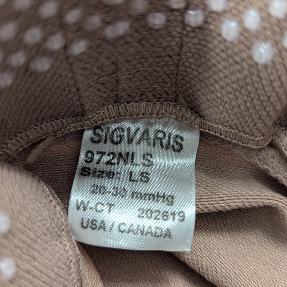 DYNAVEN | Compression Hosiery Thigh High Light Beige Size LS 20-30mmHg 972NLSW66 - Picture 12 of 12